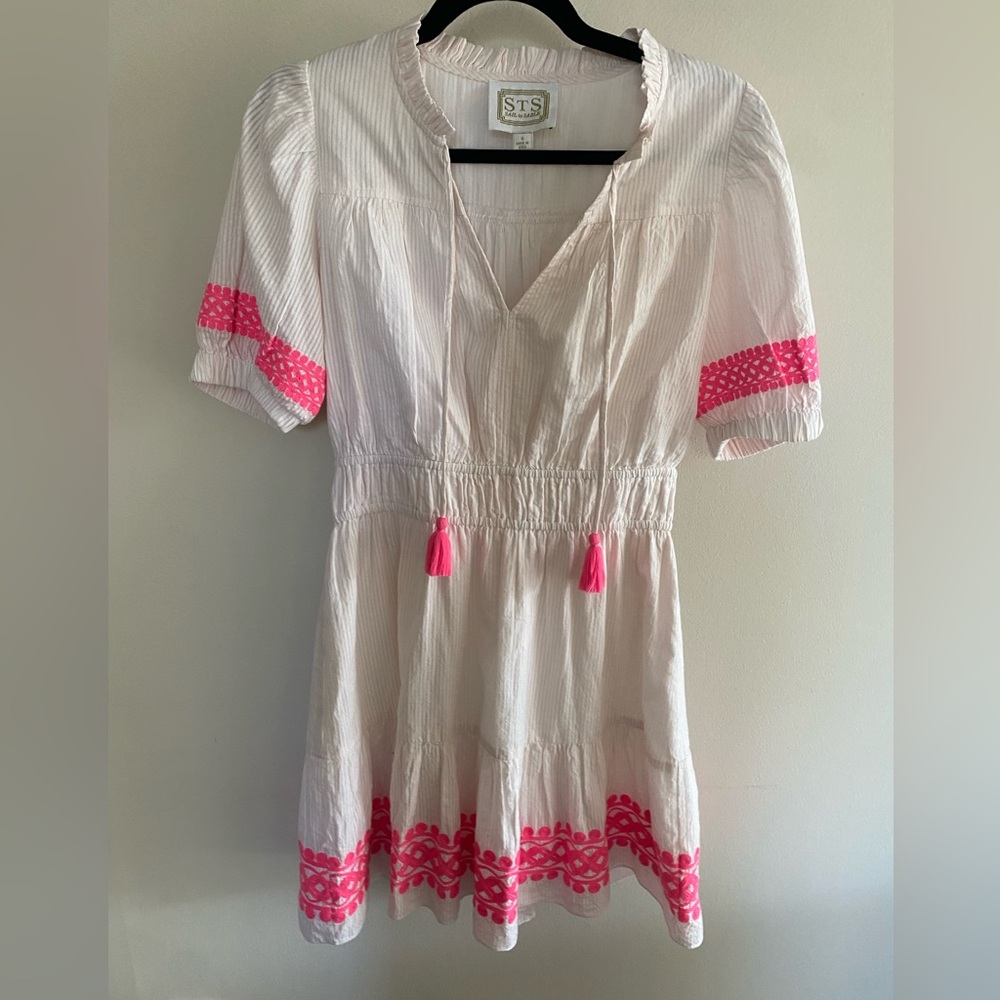 Sail to Sable Cotton Tunic Dress - size S